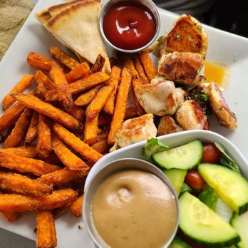 Nick’s Bistro - Chicken souvlaki - Greek Near Me - Forest Hills, New York Nick’s Bistro - Chicken souvlaki - Greek Near Me - Forest Hills, New York