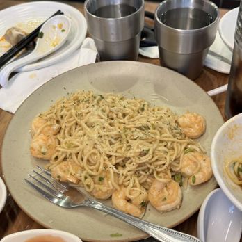 Juicy Dumpling Factory - Garlic noodles with shrimp - Chinese Near Me - Redondo Beach, California