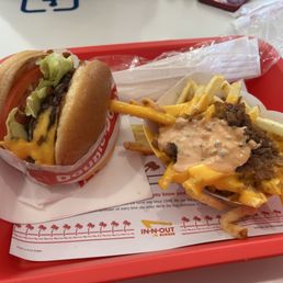 Double Meat + Animal Style fries Double Meat + Animal Style fries