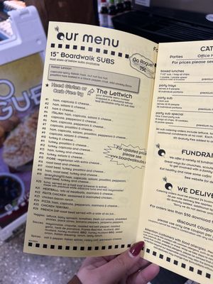 Menu photo 1 Boardwalk Subs Grand Rapids, MI Menu photo 1 Boardwalk Subs Grand Rapids, MI