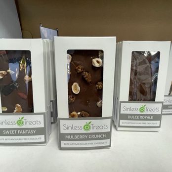 Sinless Treats - Chocolate bars. - Chocolatiers & Shops Near Me - Bellaire, Texas
