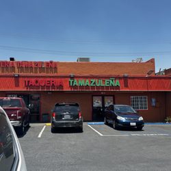 Taqueria Tamazulena - Outside. Stop the car! Eat here!