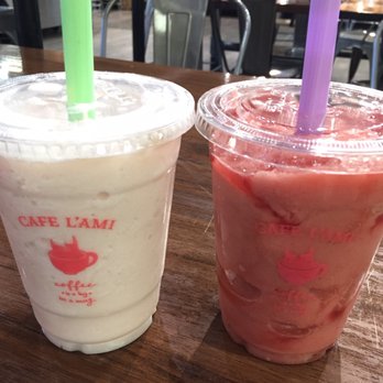 K Town Food Court - Strawberry Lychee and Strawberry Blossom. - Korean Near Me - Jericho, New York K Town Food Court - Strawberry Lychee and Strawberry Blossom. - Korean Near Me - Jericho, New York