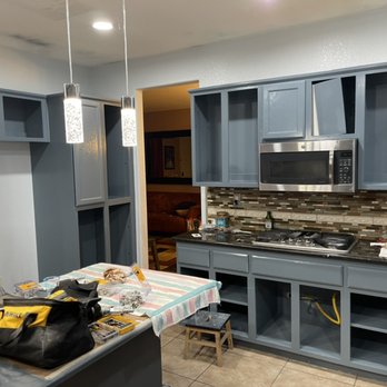 Daniel’s Professional Painting & Drywall - cabinets painting job. AFTER. - Painters Near Me Daniel’s Professional Painting & Drywall - cabinets painting job. AFTER. - Painters Near Me