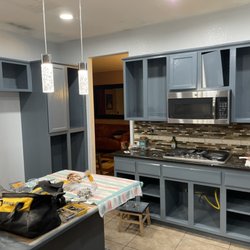 Daniel’s Professional Painting & Drywall - cabinets painting job. AFTER.