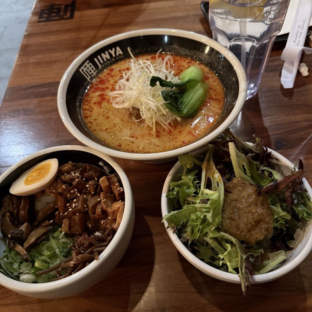 JINYA Ramen Bar - Sandy Springs - Tan tan men ramen combo - Ramen Near Me - Sandy Springs, Georgia