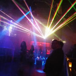 Laser light show.