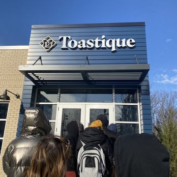 Toastique - Front Door on Opening Day! ( after waiting in line a while lol) - Juice Bars & Smoothies Near Me - Columbia, Maryland Toastique - Front Door on Opening Day! ( after waiting in line a while lol) - Juice Bars & Smoothies Near Me - Columbia, Maryland