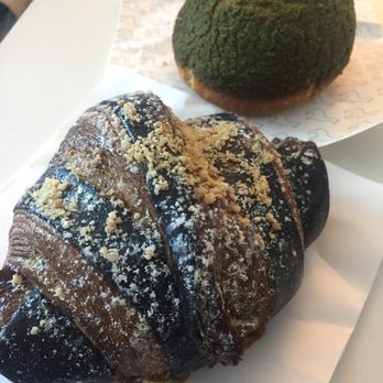 Bibble & Sip - Regular sesame croissant and matcha puff - Coffee & Tea Near Me - New York, New York Bibble & Sip - Regular sesame croissant and matcha puff - Coffee & Tea Near Me - New York, New York