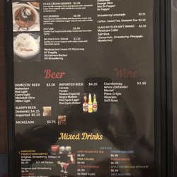 Torres Mexican Restaraunt - Menu