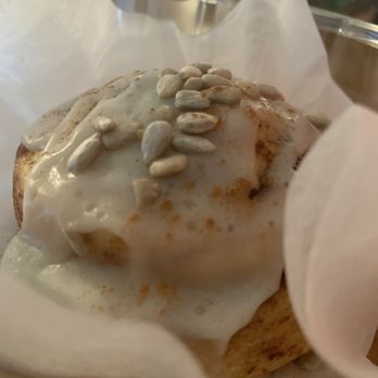 Callie's Kitchen - Organic Cinnamon Flax Roll - Vegan Near Me - Tomball, Texas