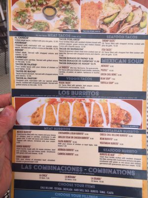 Menu photo 5 Charrito's House Larkspur, CO