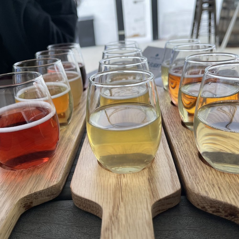 Stem Ciders - All three cider flights - Bars Near Me - Denver, Colorado Stem Ciders - All three cider flights - Bars Near Me - Denver, Colorado
