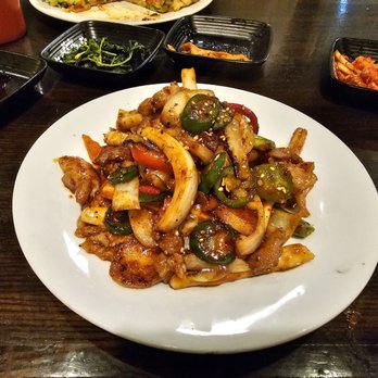 Gangnam Style Korean Kitchen - Squid and pork belly - Chicken Wings Near Me - Syracuse, New York
