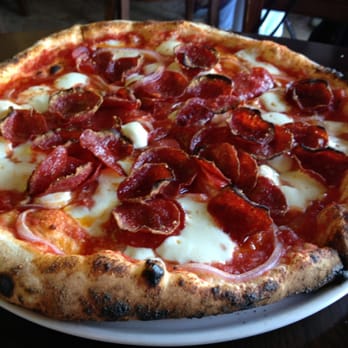 Pupatella - Pepperoni with red onions - Pizza Near Me - Arlington, Virginia