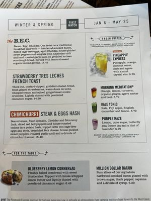 Menu photo 1 First Watch Kettering, OH