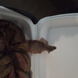 Image of thin sliced brisket.