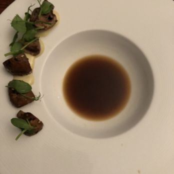 Mixtli - Mushrooms and broth at Mixtli - Mexican Near Me - San Antonio, Texas