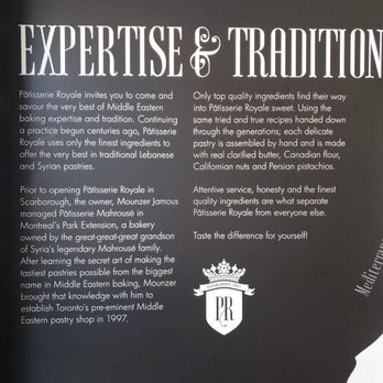 Patisserie Royale - an advertisement for patissee and tradition - Bakeries Near Me - Toronto, Ontario Patisserie Royale - an advertisement for patissee and tradition - Bakeries Near Me - Toronto, Ontario