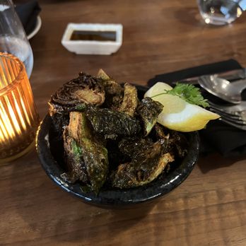 Minami - brussels sprouts chips - Japanese Near Me - Vancouver, British Columbia