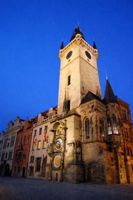 Prague Astronomical Clock by null