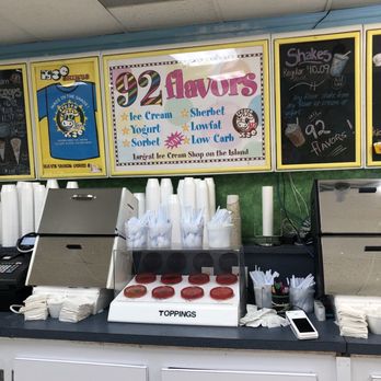 Frozen Moo - Yes, 92! Great flavors! - Ice Cream & Frozen Yogurt Near Me - Hilton Head Island, South Carolina