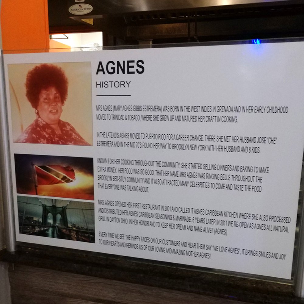 Agnes All Natural Grill - History - Caribbean Near Me - Dayton, Ohio Agnes All Natural Grill - History - Caribbean Near Me - Dayton, Ohio
