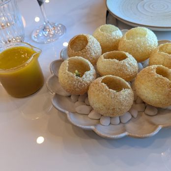 Khaki - Passionfruit pani puri - Indian Near Me - San Ramon, California