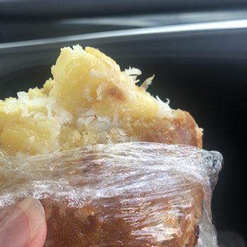 Wailua Falls - Pineapple coconut bread...half way eaten before we made it down the hill! - Parks Near Me - Lihue, Hawaii Wailua Falls - Pineapple coconut bread...half way eaten before we made it down the hill! - Parks Near Me - Lihue, Hawaii