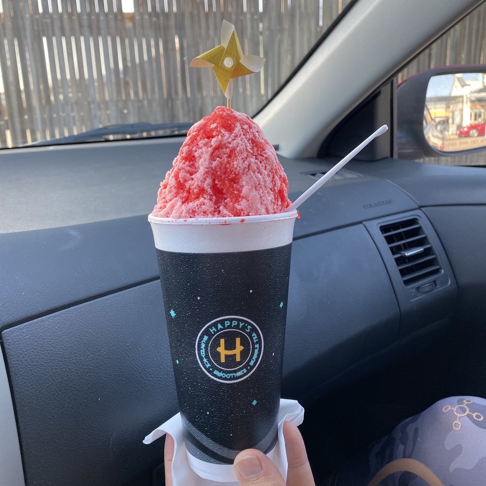 Happy's Shaved Ice, Bubble Tea and Smoothies - Large Sour Watermelon Shaved Ice - Shaved Ice Near Me - Lubbock, Texas Happy's Shaved Ice, Bubble Tea and Smoothies - Large Sour Watermelon Shaved Ice - Shaved Ice Near Me - Lubbock, Texas