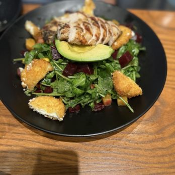 Coyne's Restaurant & Bar - Beet and Chèvre salad with chicken - Seafood Near Me - Eagle, Idaho Coyne's Restaurant & Bar - Beet and Chèvre salad with chicken - Seafood Near Me - Eagle, Idaho