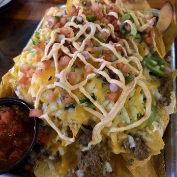 The Buffalo Bar - Nachos add ground buffalo - American Near Me - West Yellowstone, Montana The Buffalo Bar - Nachos add ground buffalo - American Near Me - West Yellowstone, Montana