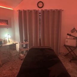The room I had my much-needed facial and deep tissue massage