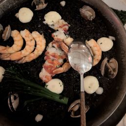 Paella negra