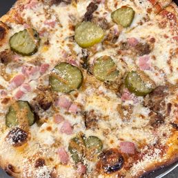 Wood Fired Cuban Pizza