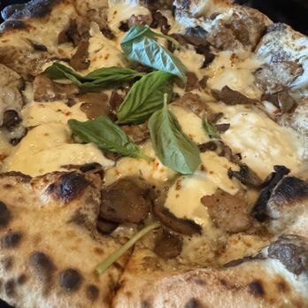 Diavola Pizza - Truffle Funghi Pizza! - Pizza Near Me - Indianapolis, Indiana