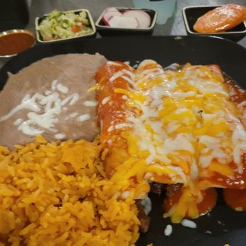 El Rinconsito - Tacoma - The Chipolte Enchiladas with beans and rice were great! - Mexican Near Me - Tacoma, Washington