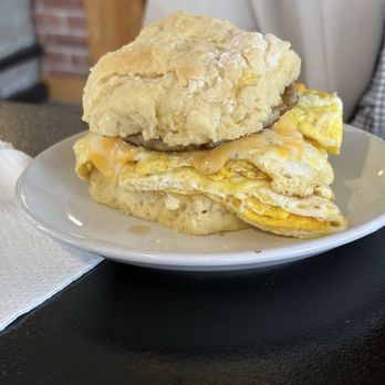 Sip & Smile - Hot & fresh, sausage, egg and cheese on a homemade biscuit. - Bubble Tea Near Me - Greenwood, South Carolina Sip & Smile - Hot & fresh, sausage, egg and cheese on a homemade biscuit. - Bubble Tea Near Me - Greenwood, South Carolina