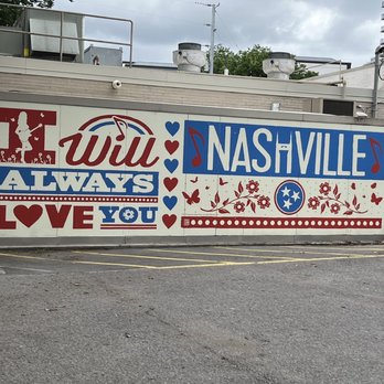 I Will Always Love You Mural - Public Art Near Me - Nashville, Tennessee I Will Always Love You Mural - Public Art Near Me - Nashville, Tennessee