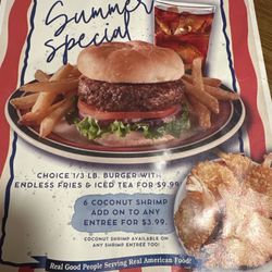 Hoss's Steak & Sea House - Special!