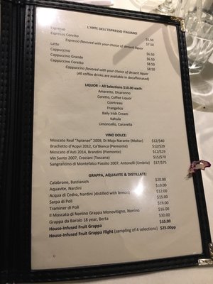 Menu photo 8 Becco New York, NY
