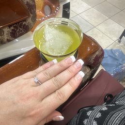 Even gave me a complimentary juice so delicious on a hot day!