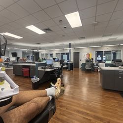 Gulf Coast Blood - Inside of the collection center
