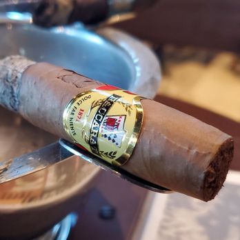 Cigars International - Smoking my favorite cigar - Tobacco Shops Near Me - The Colony, Texas