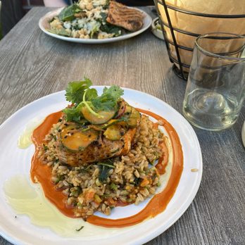 South + Pine American Eatery - Main Grilled Salmon - New American Near Me - Morristown, New Jersey South + Pine American Eatery - Main Grilled Salmon - New American Near Me - Morristown, New Jersey