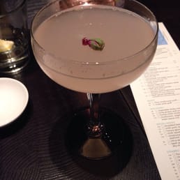 Lychee and roses cocktail