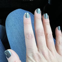 Virgo Nail Studio - Chipped nails from getting them done less than 18 hours ago.