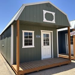 Arizona Portable Buildings - 12x32 lofted barn