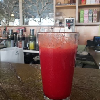 Fresh First - Fuchsia juice...really yummy - Gluten-Free Near Me - Fort Lauderdale, Florida Fresh First - Fuchsia juice...really yummy - Gluten-Free Near Me - Fort Lauderdale, Florida