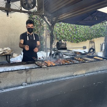 Mazra - Wood fired grill preparing chicken and other delights - Middle Eastern Near Me - San Bruno, California Mazra - Wood fired grill preparing chicken and other delights - Middle Eastern Near Me - San Bruno, California
